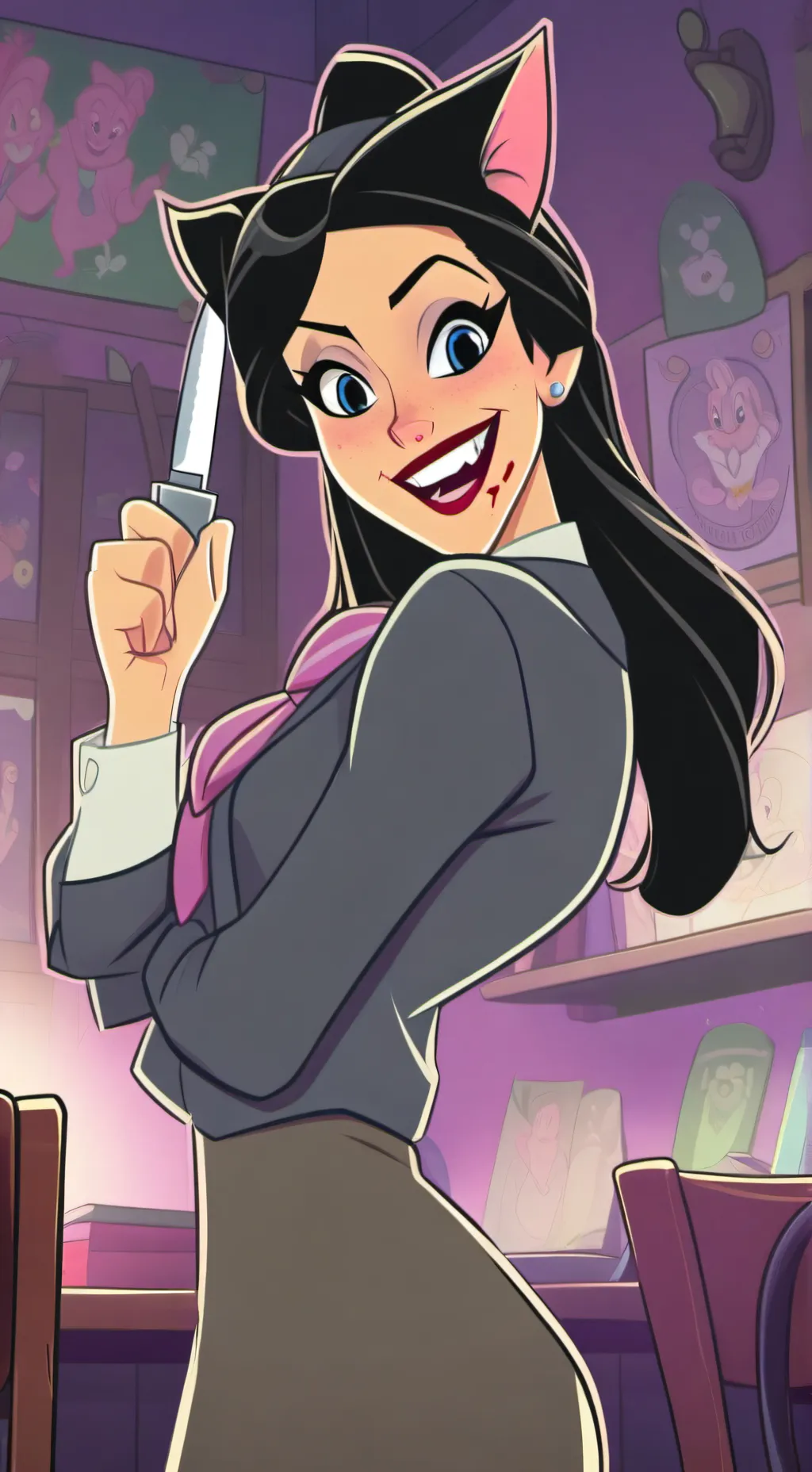 ai character: FPE Sleepover...? background