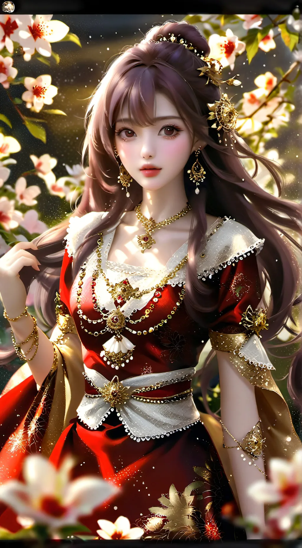 ai character: Riana Putri background