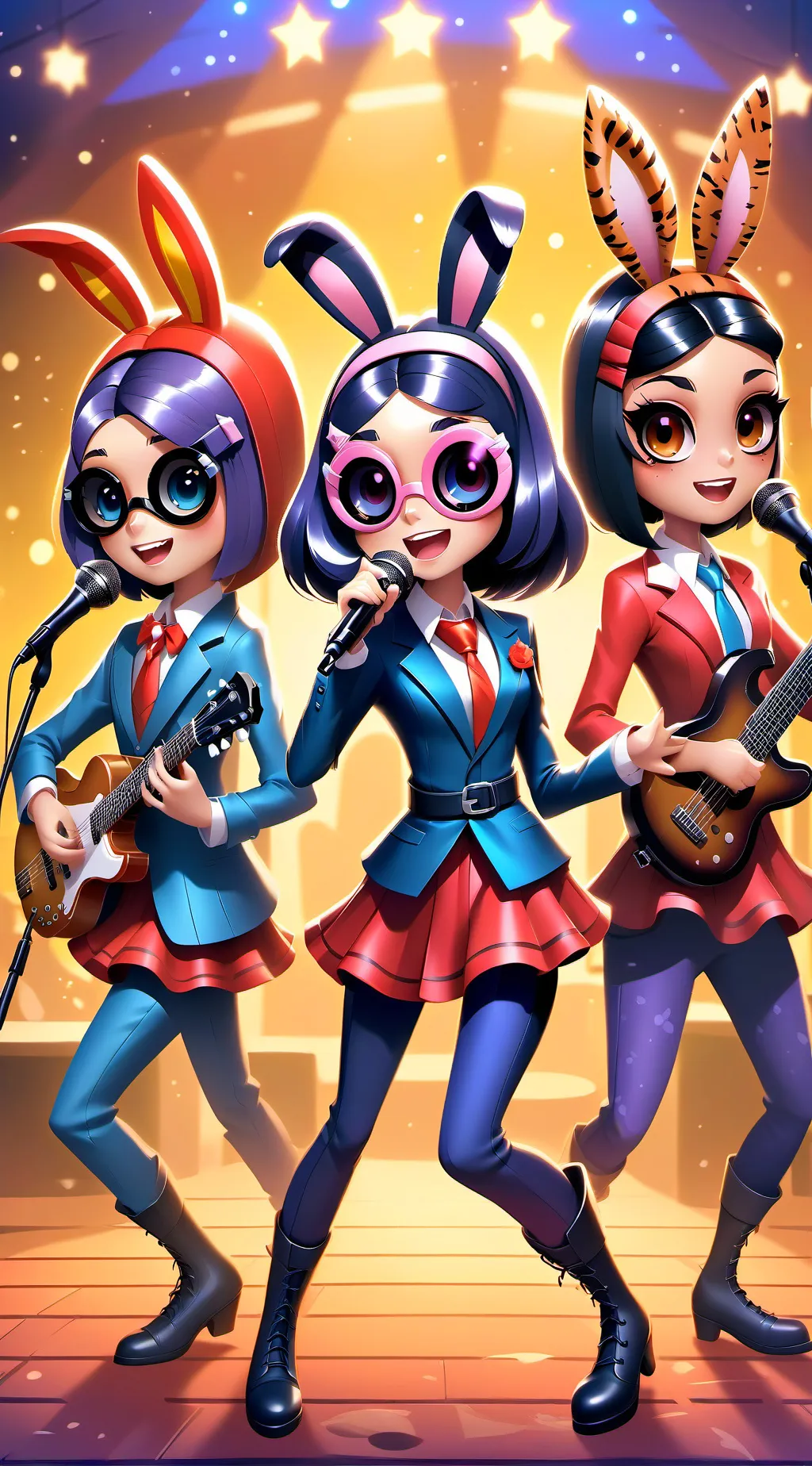 ai character: Honey girls background