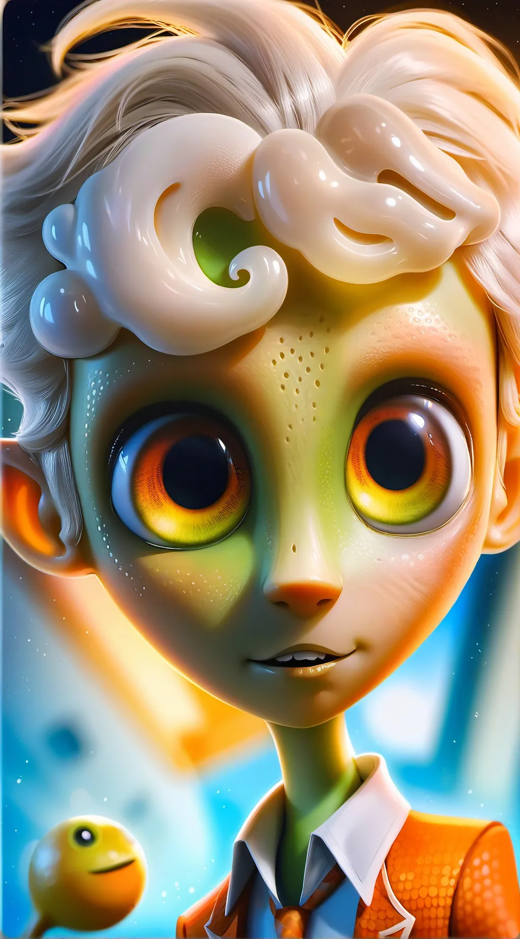 ai character: F'lak background