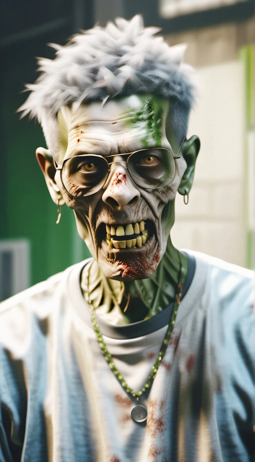 ai character: z vs a background