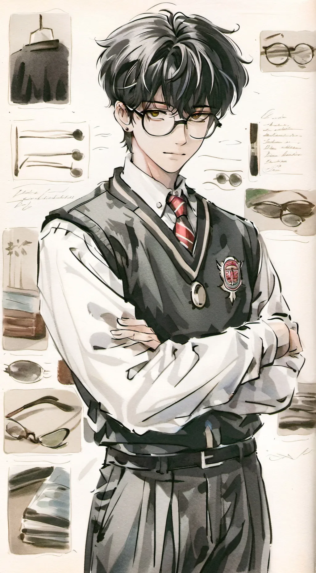 ai character: Experimento 145 background