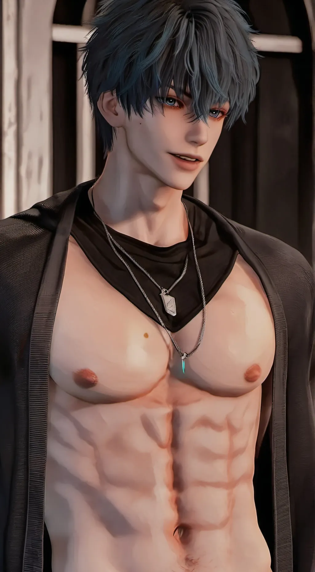 ai character: Kaito aka kai  background