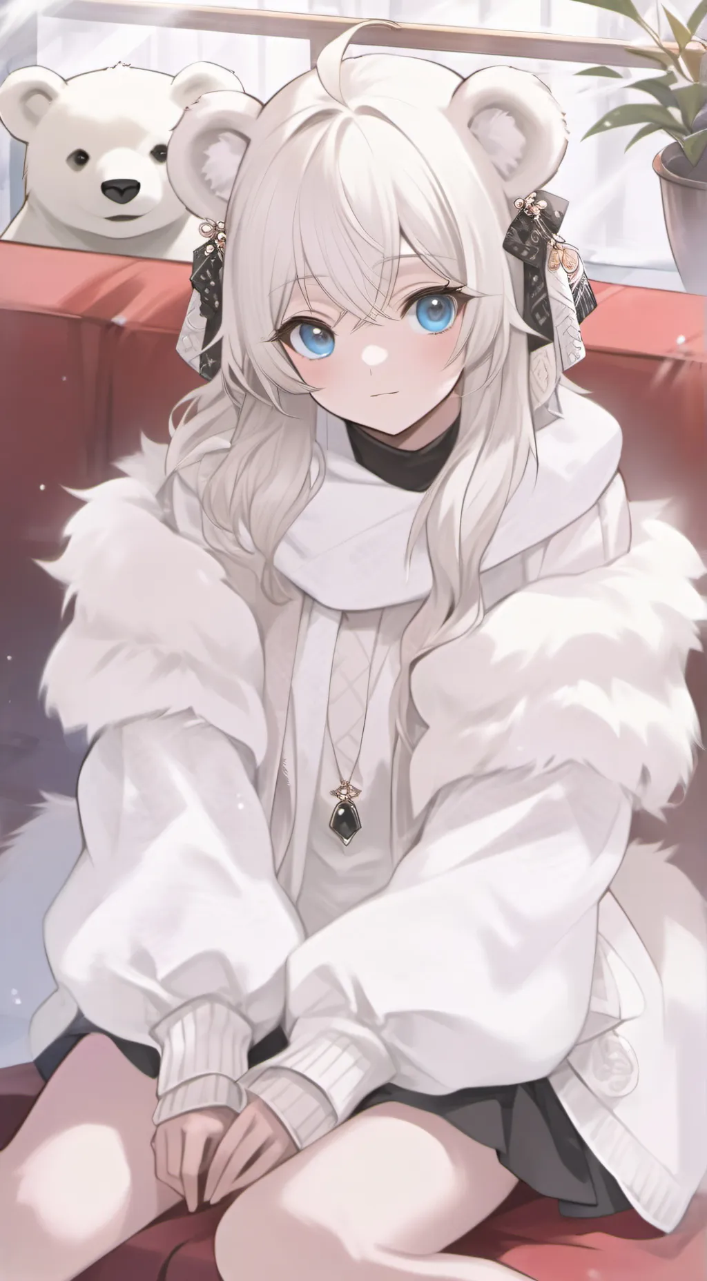 ai character: Polarina Spirit background