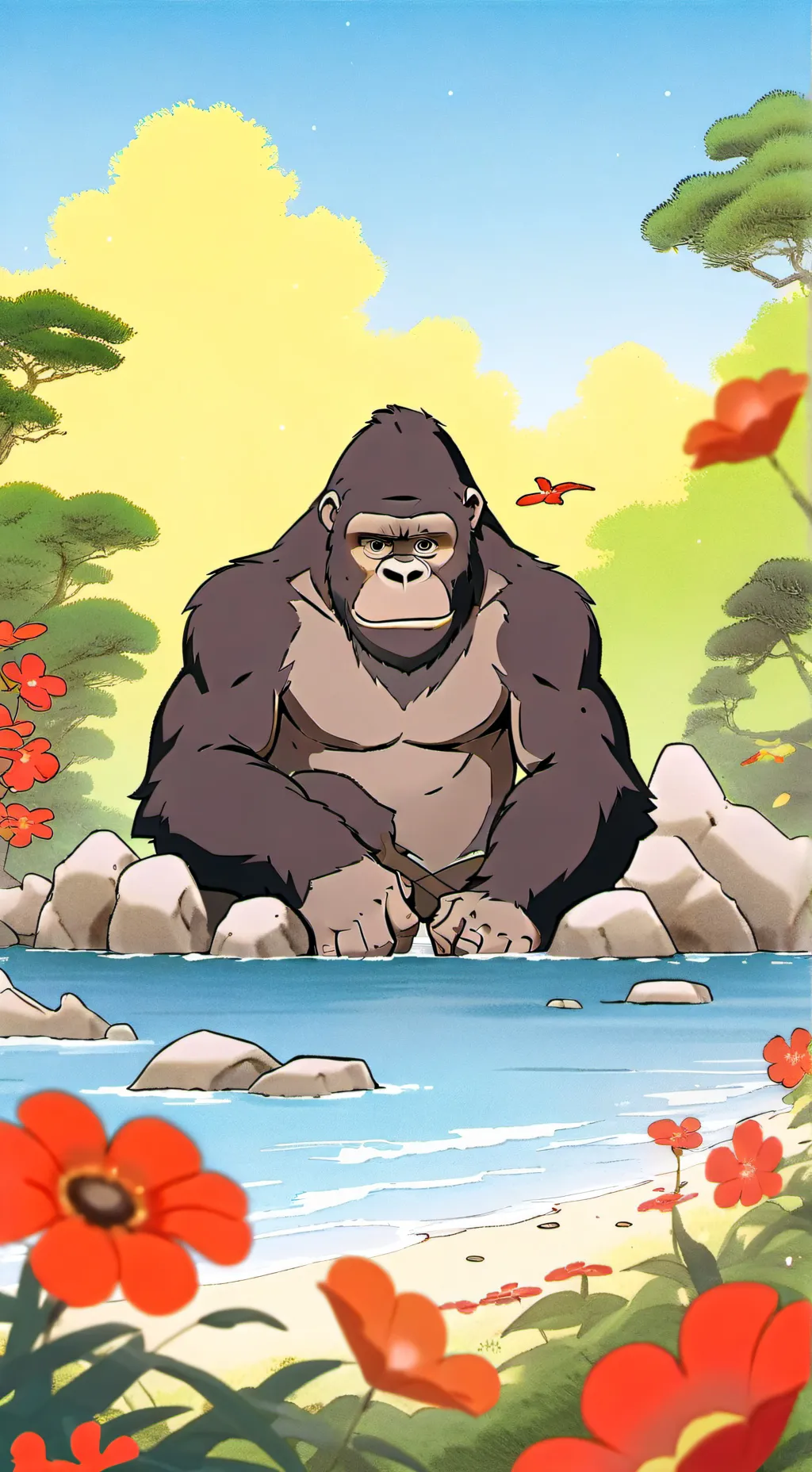 ai character: Gtag  background