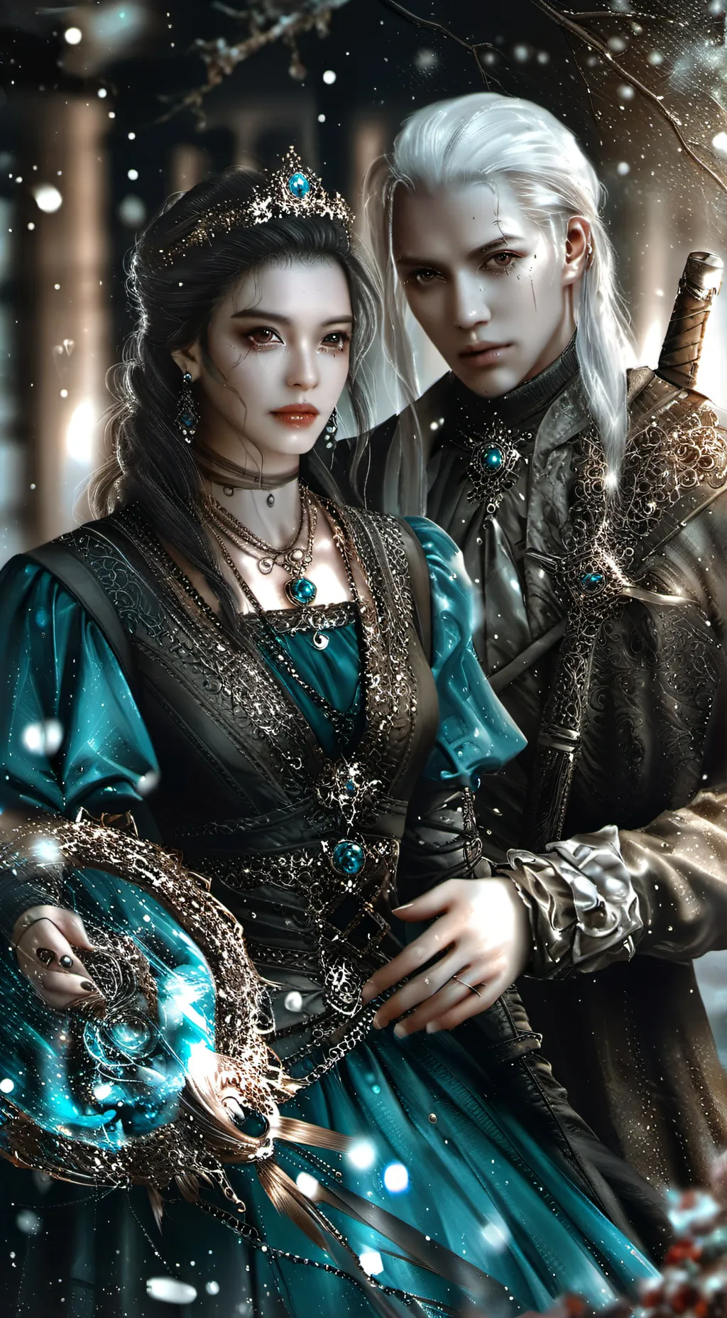 ai character: Willow qitese background