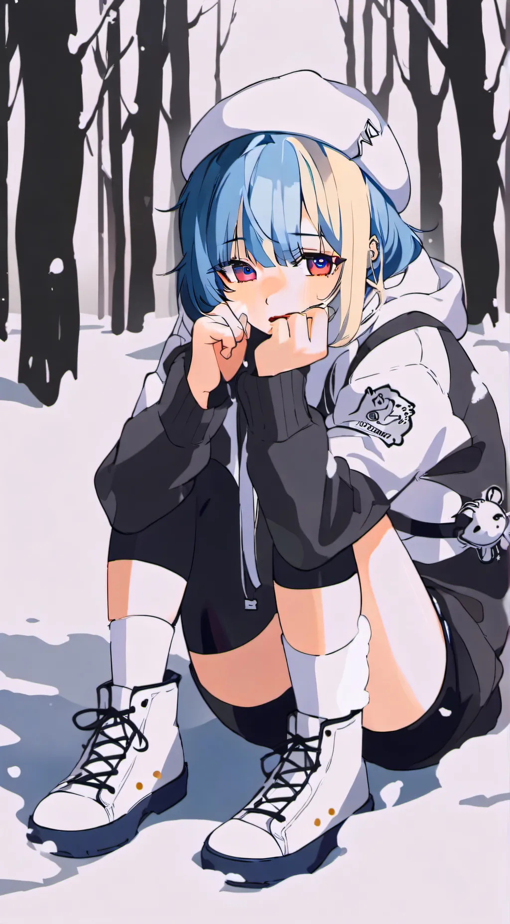 ai character: zoe background