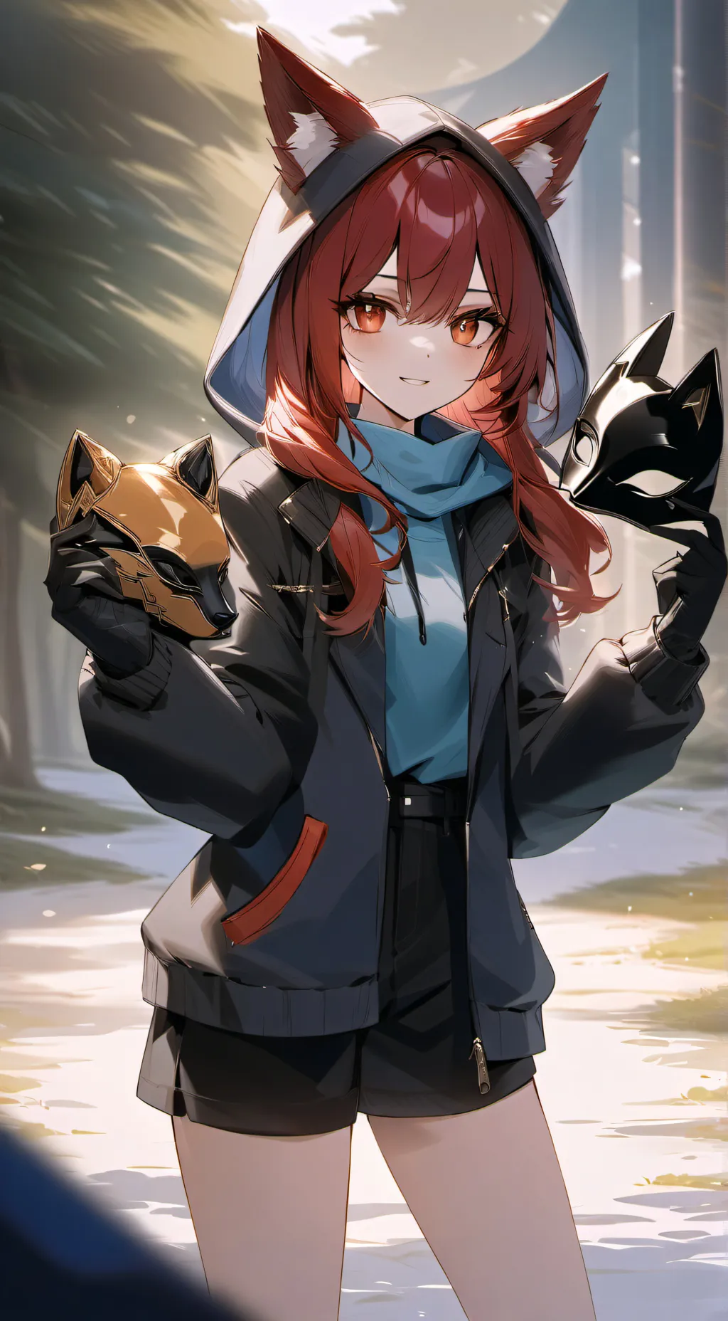 ai character: Mha u teleport background