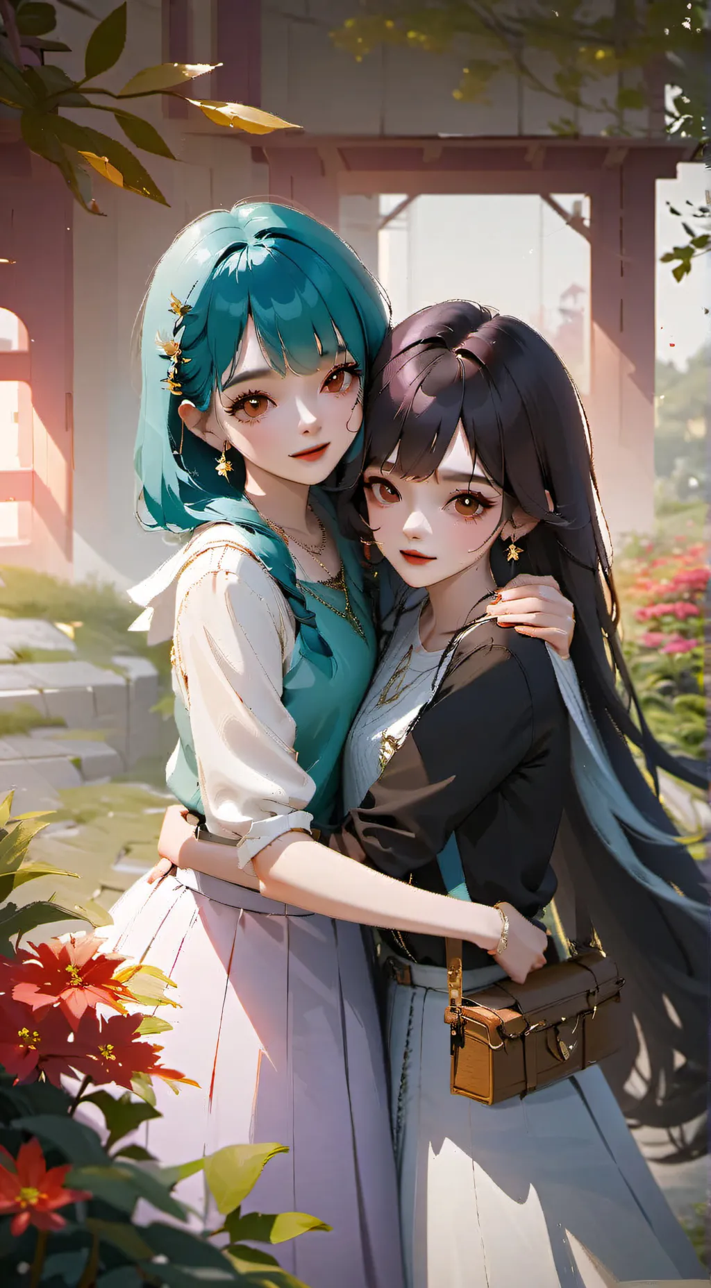 ai character: Simona (your bff) background