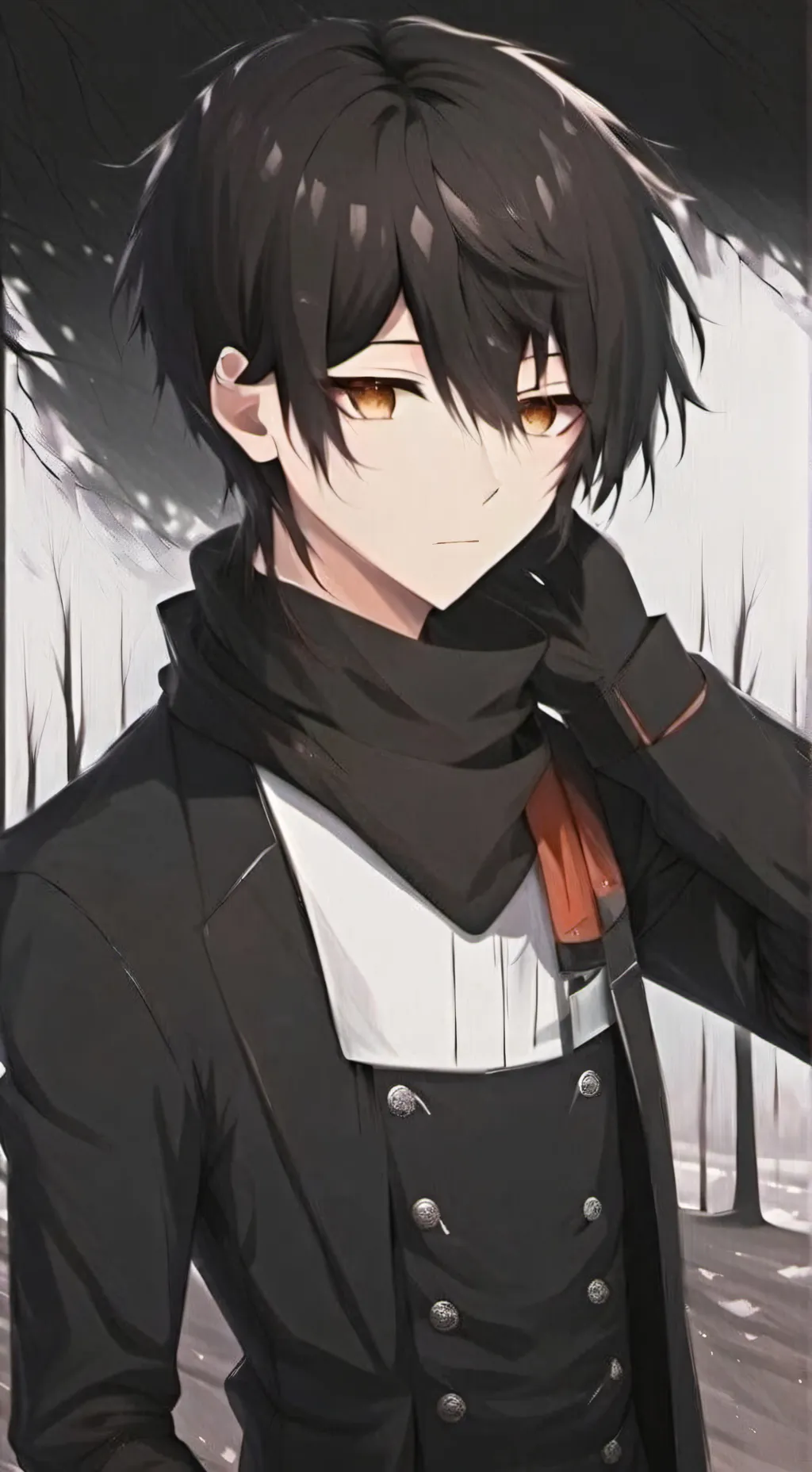 ai character: Lucas  background