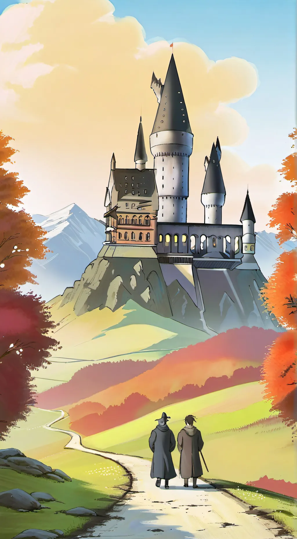 ai character: Hogwarts next gen background