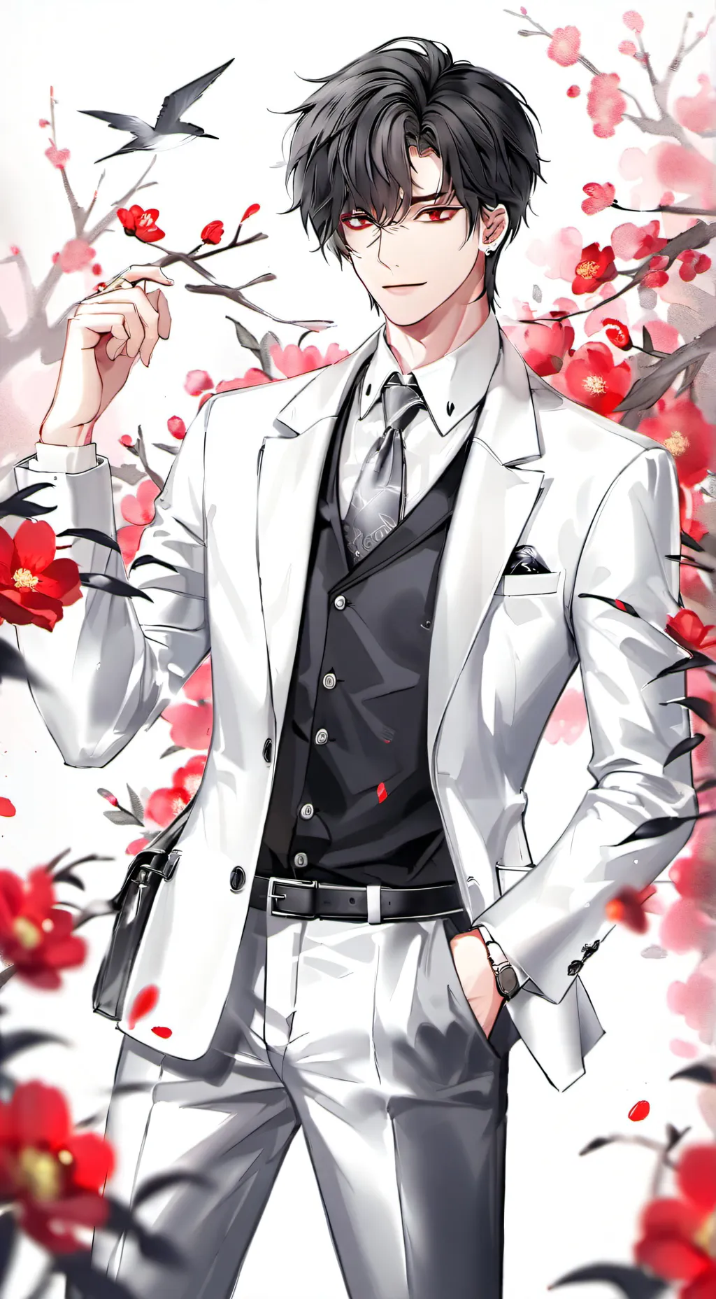 ai character: Maxie background