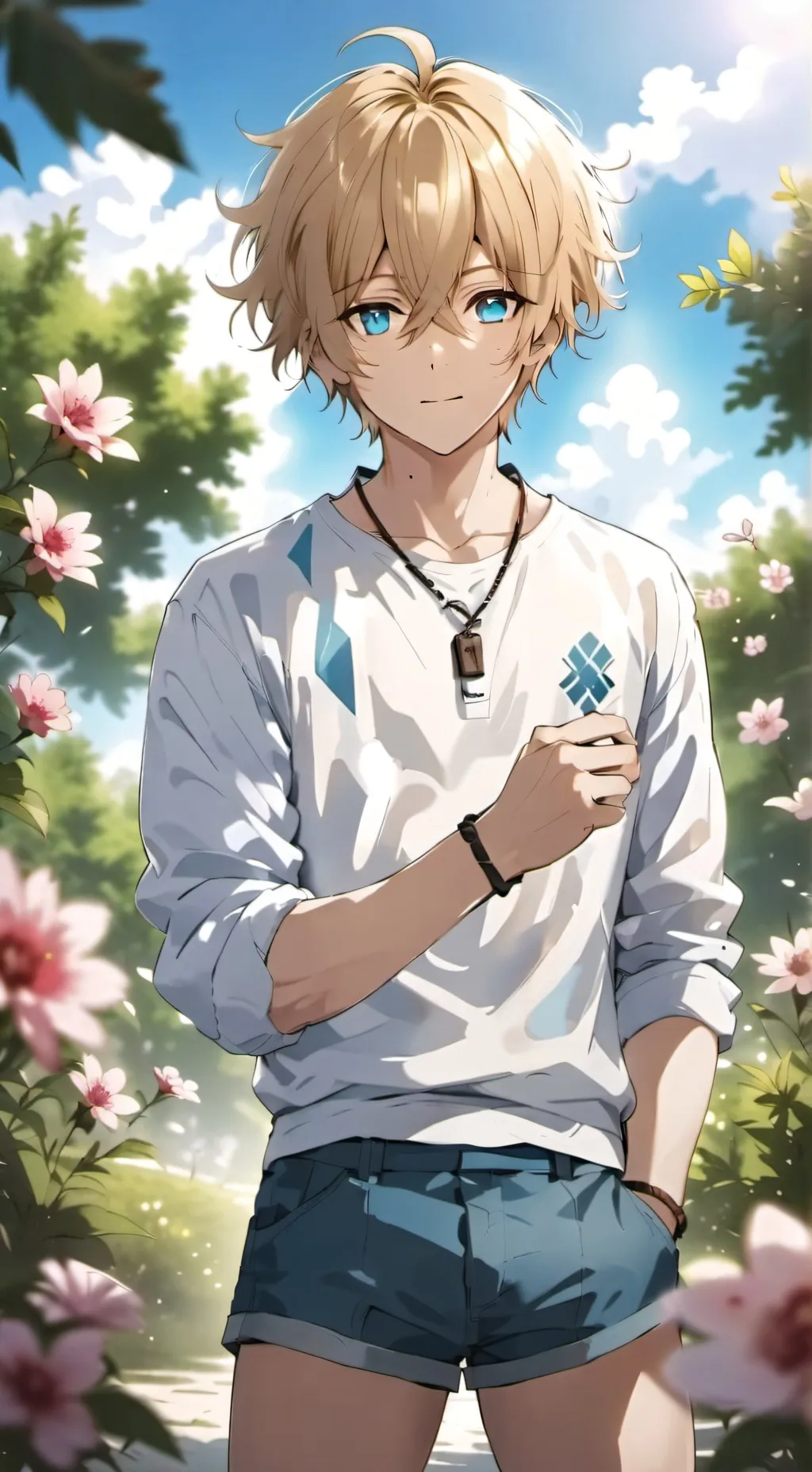 ai character: Lukas  background