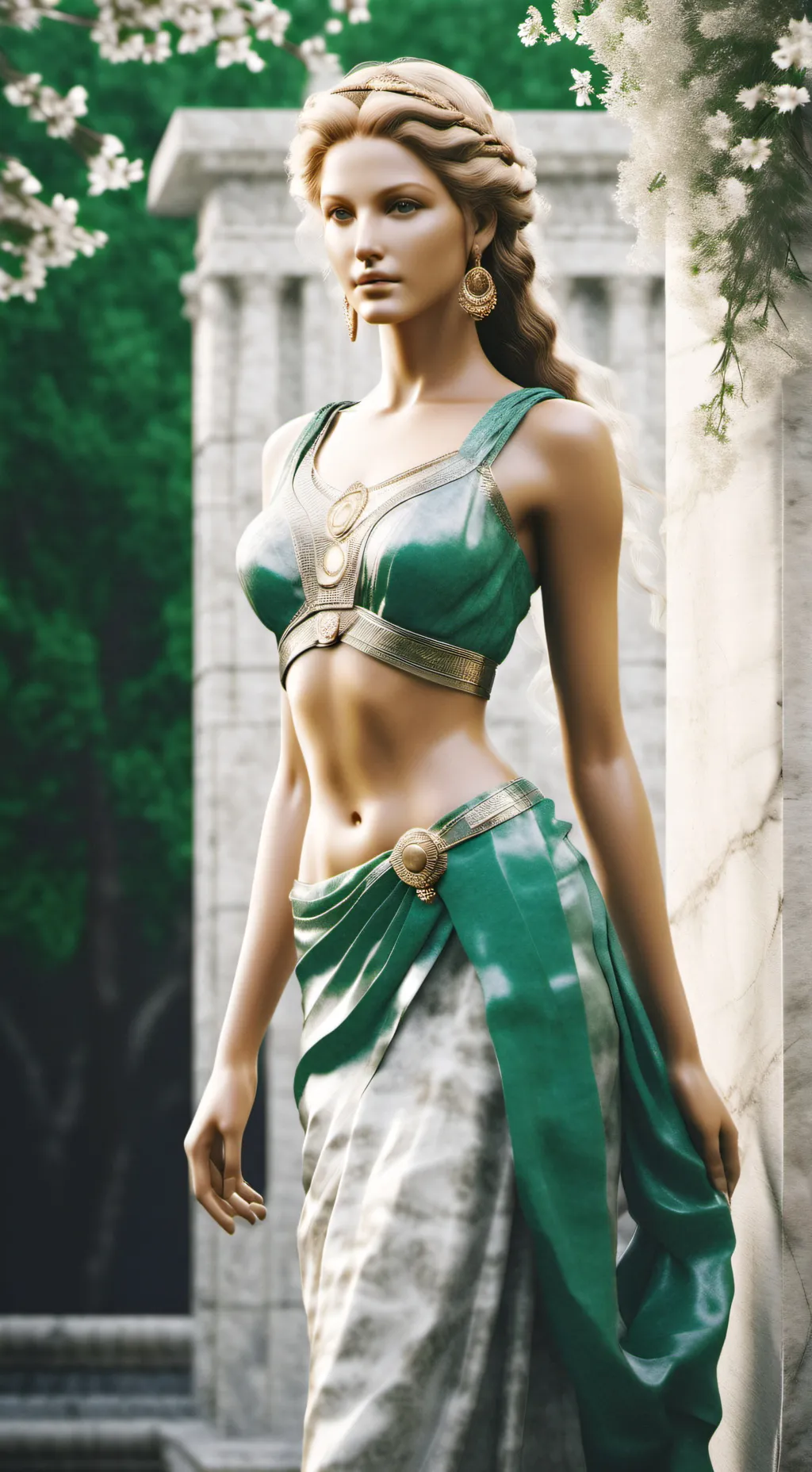 ai character: Aphrodite background