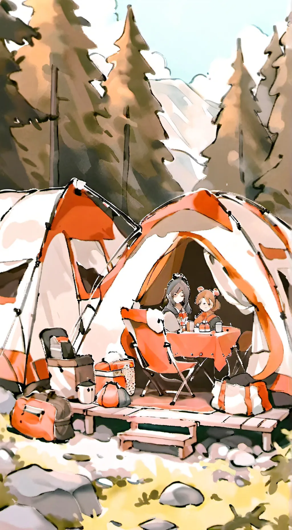 ai character: Thomas family  background