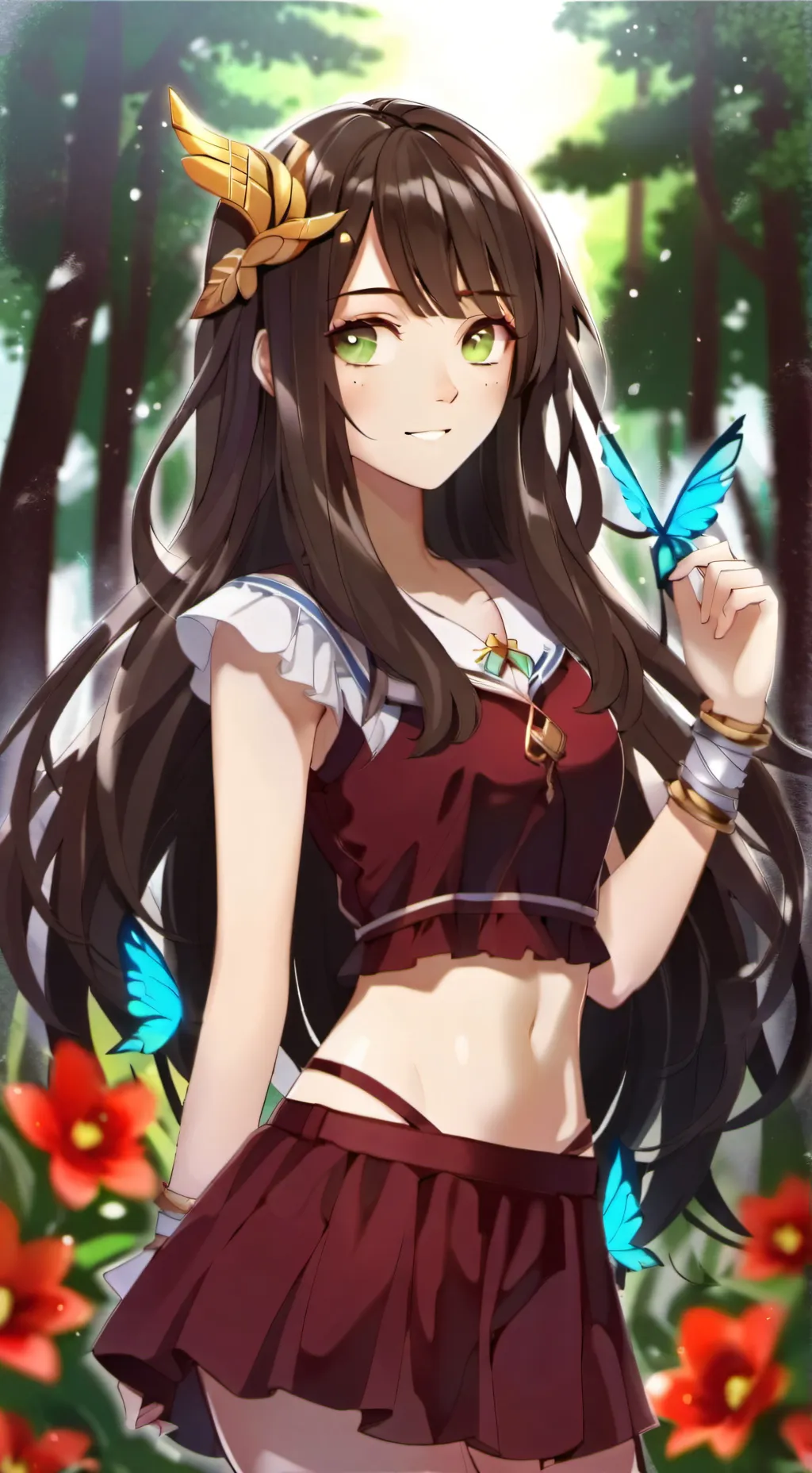 ai character: Emily  background