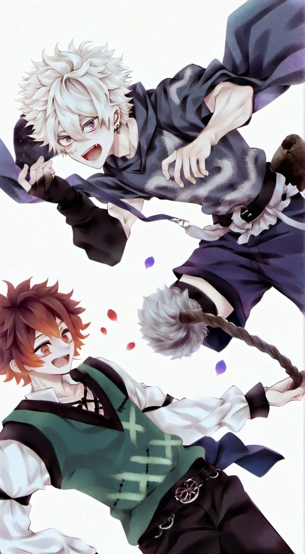 ai character: bakugo  background