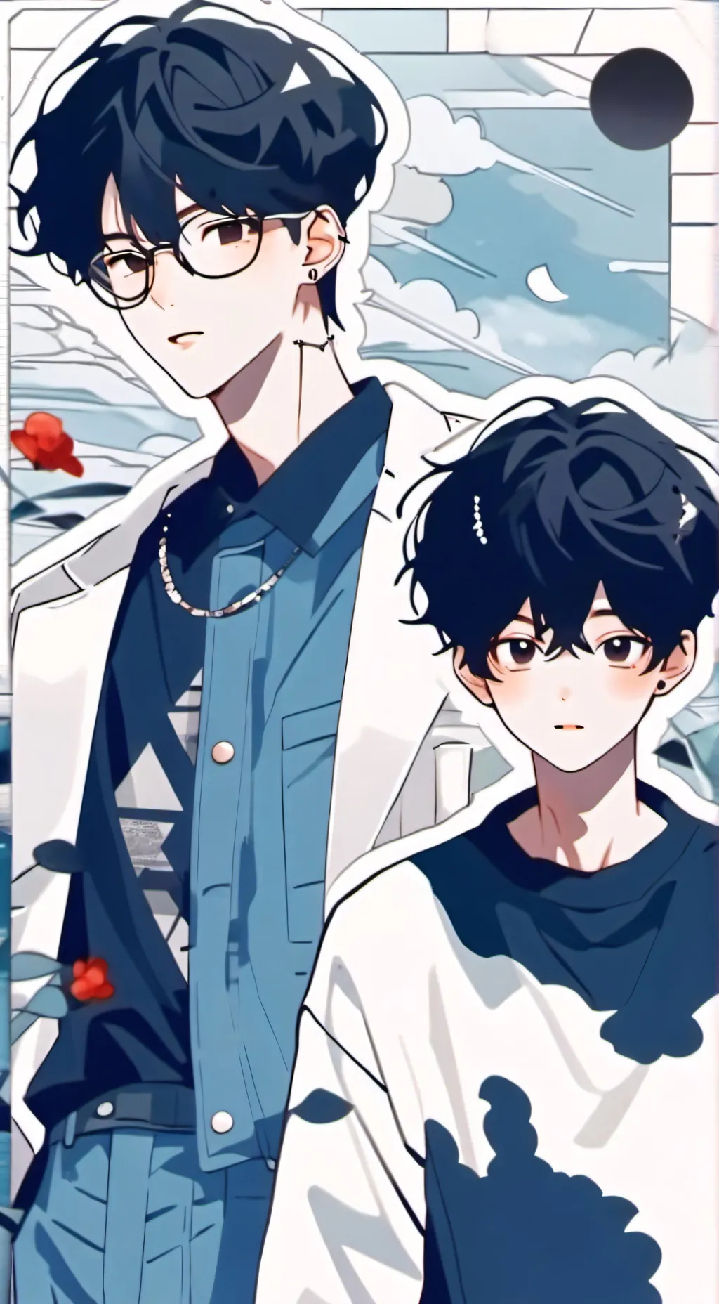 ai character: Saja boys background