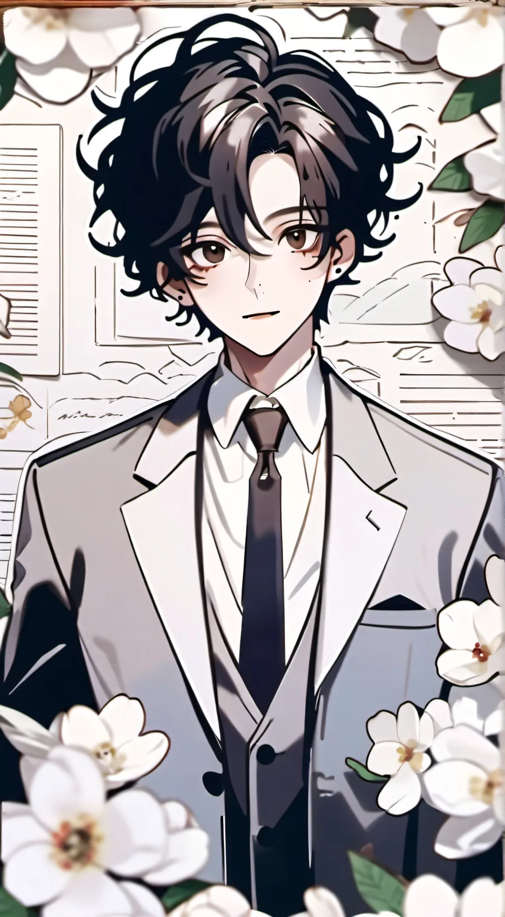 ai character: Evan parker background