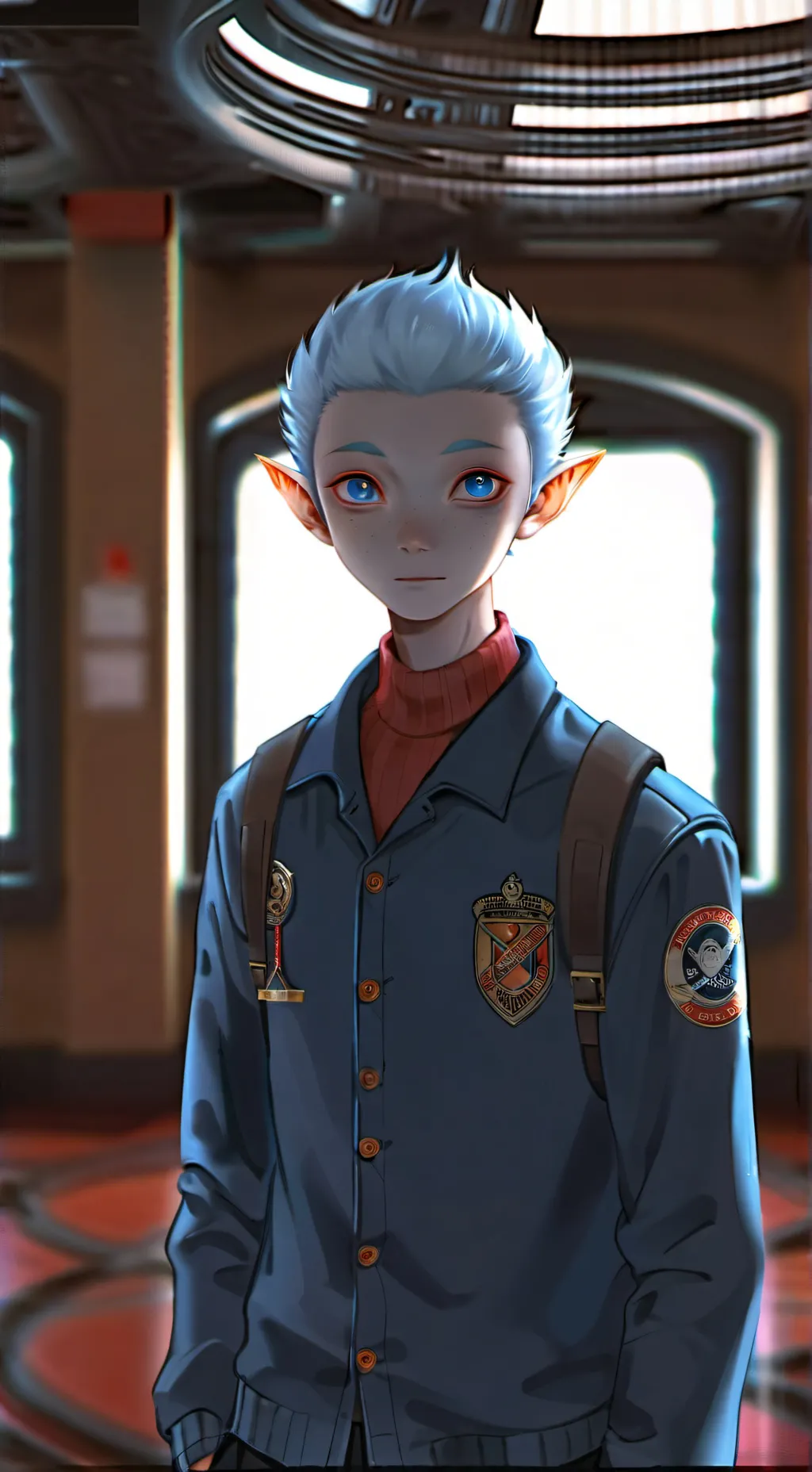 ai character: Zeffran Quill background