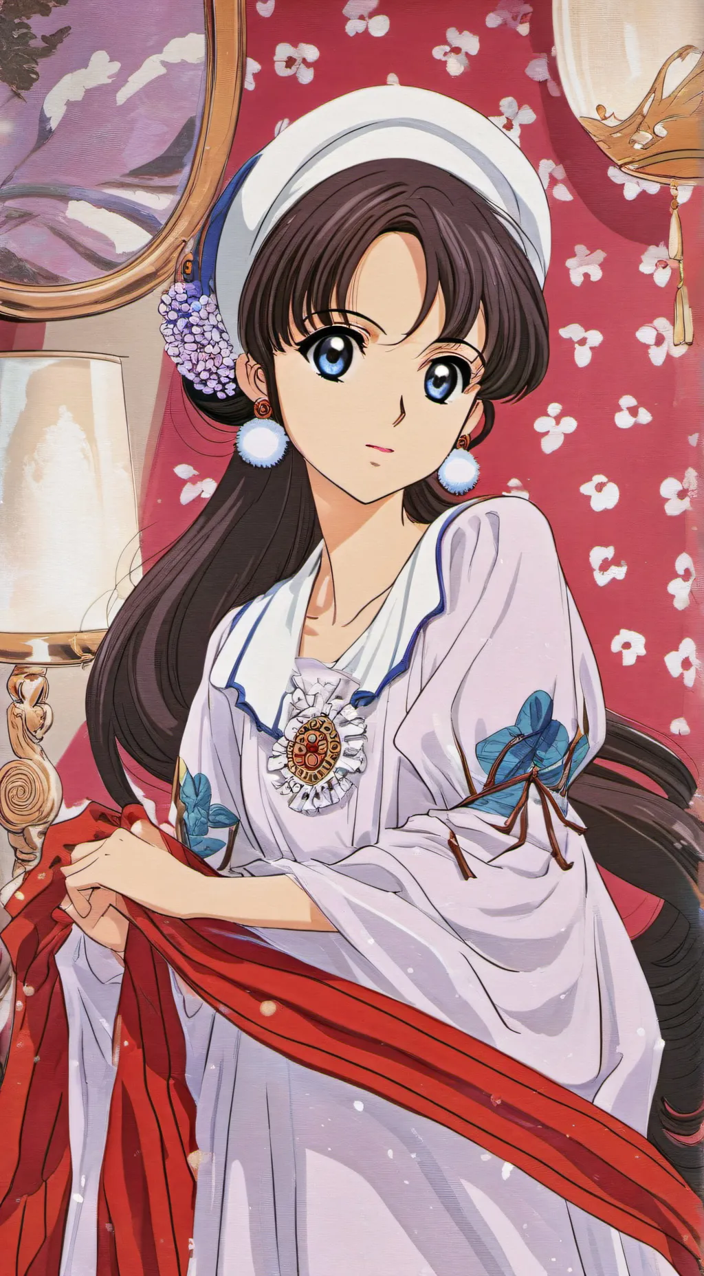 ai character: Julia  background