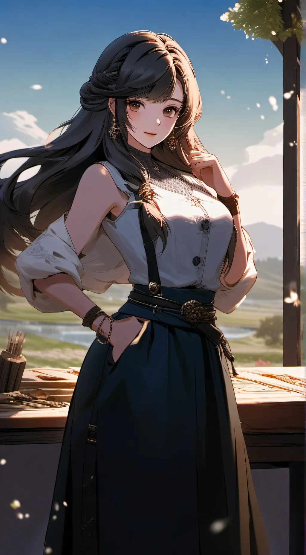 ai character: Emma background