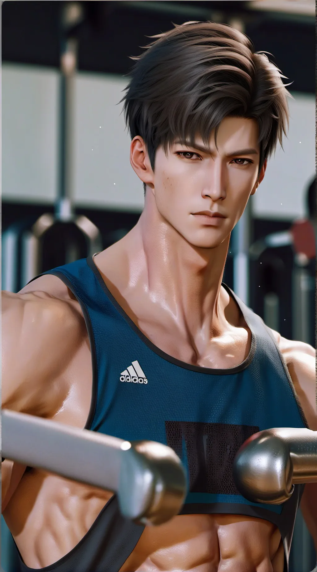 ai character: kayson  background