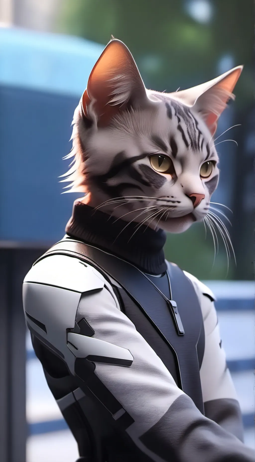 ai character: Mr catsos background