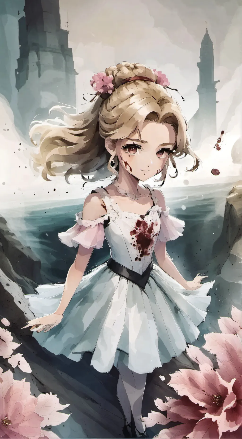 ai character: Lena  background