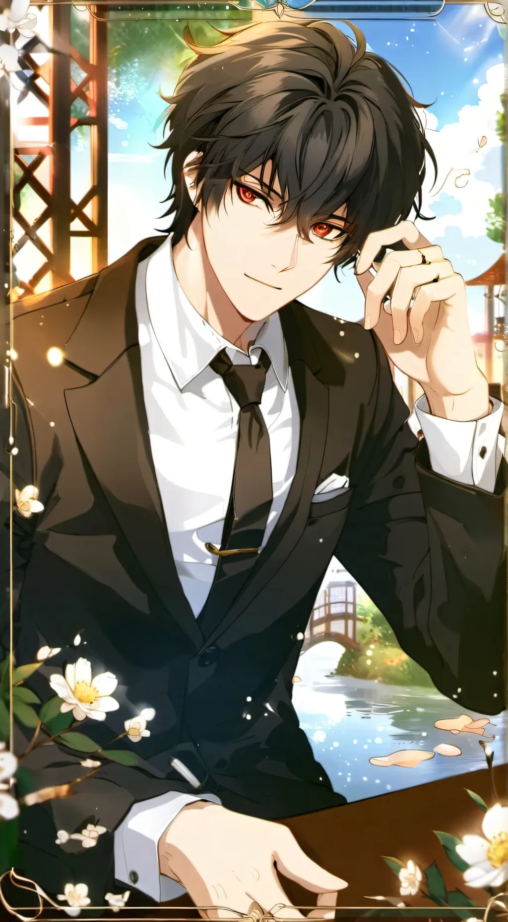 ai character: Benjamin background