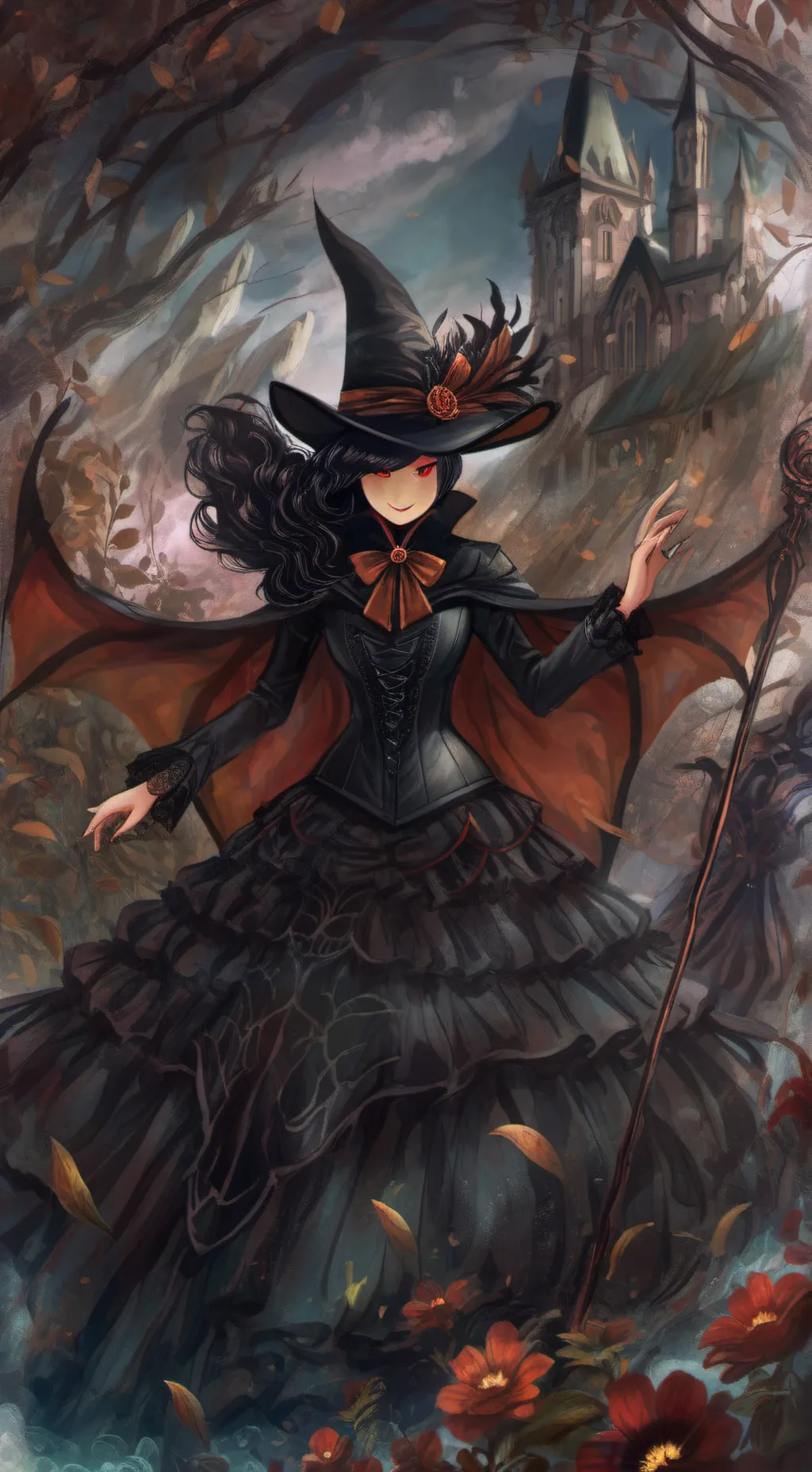 ai character: Forsaken sleepover background