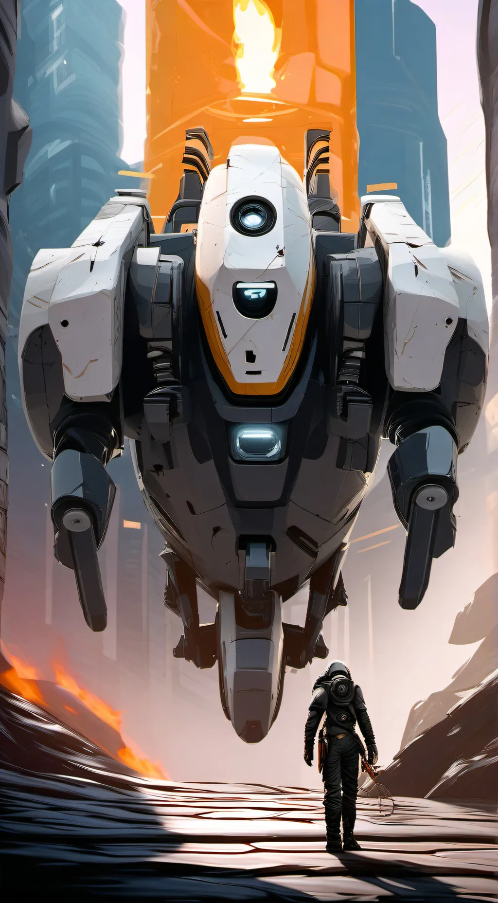 ai character: Amy  background