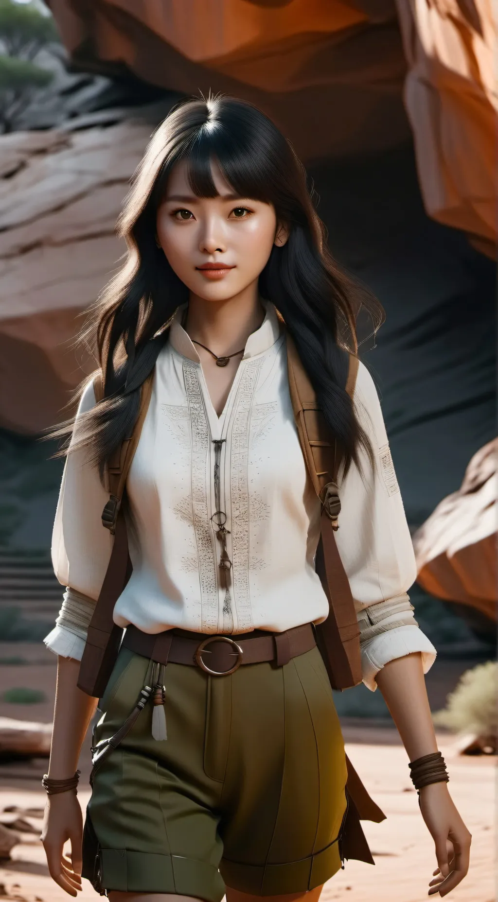 ai character: Chloe Park background