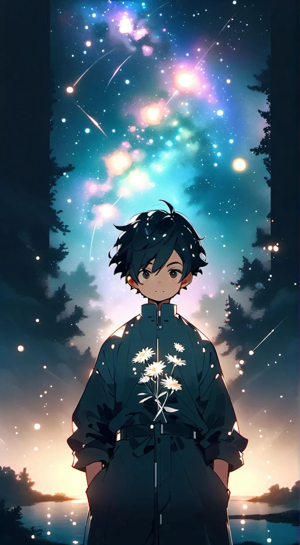 ai character: 🌼dandy🌼 background