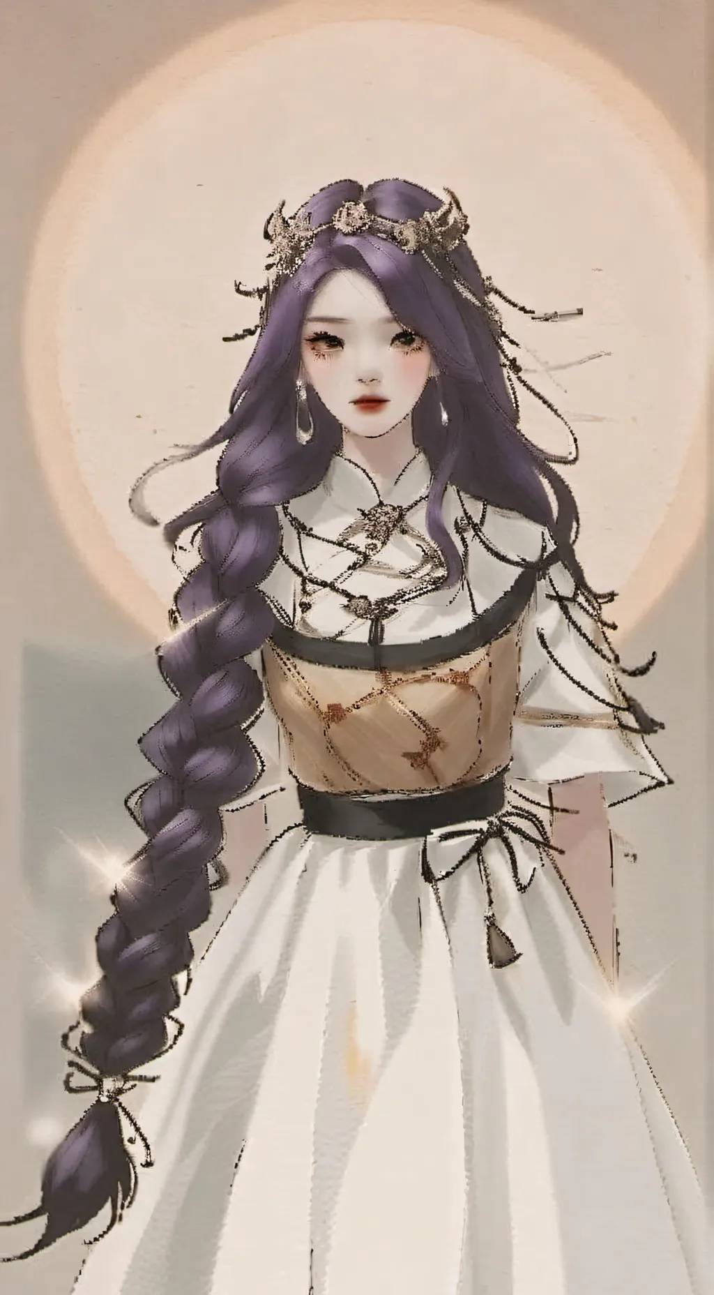 ai character: Rumi(Demon) background