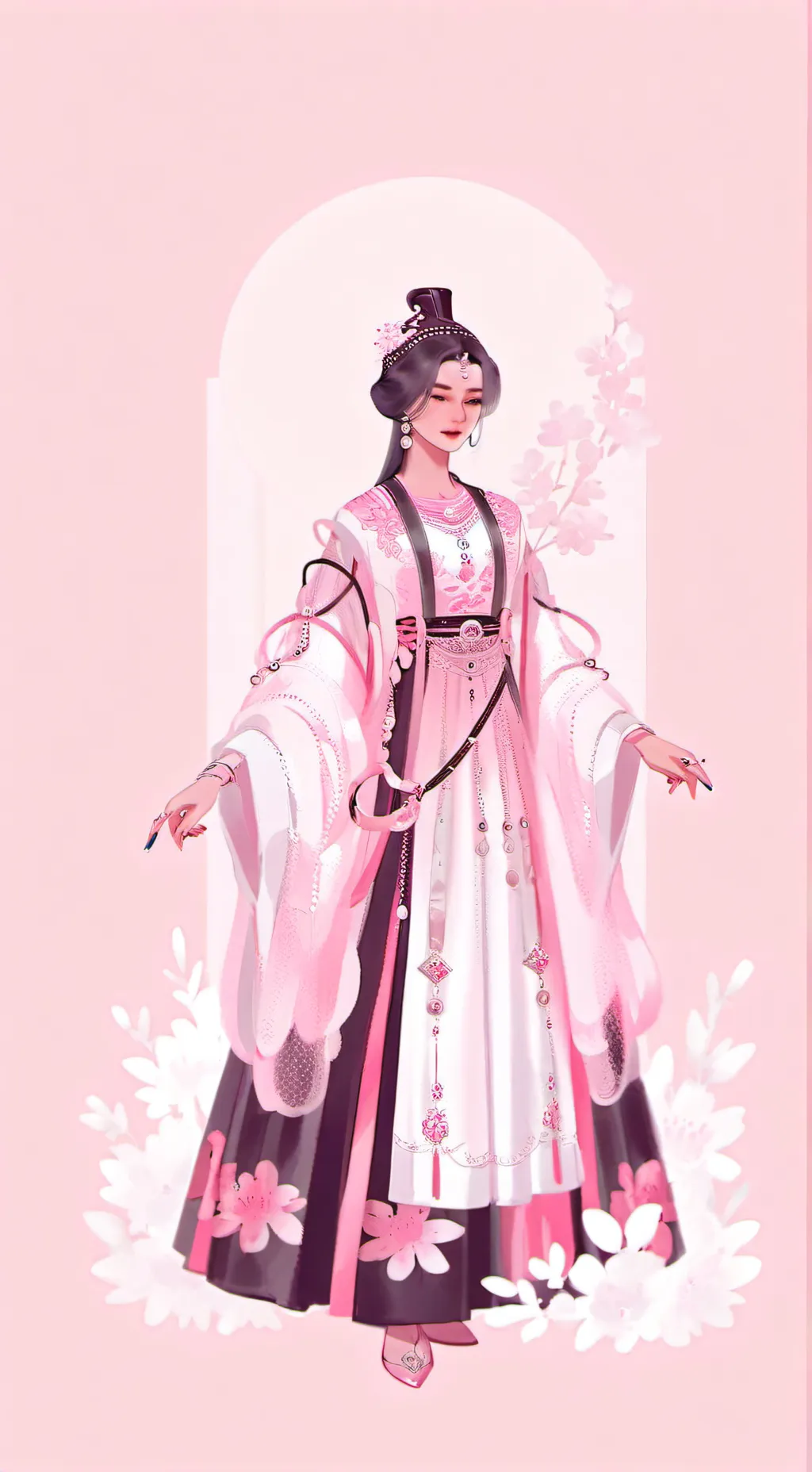 ai character: 🎂 anniv  background