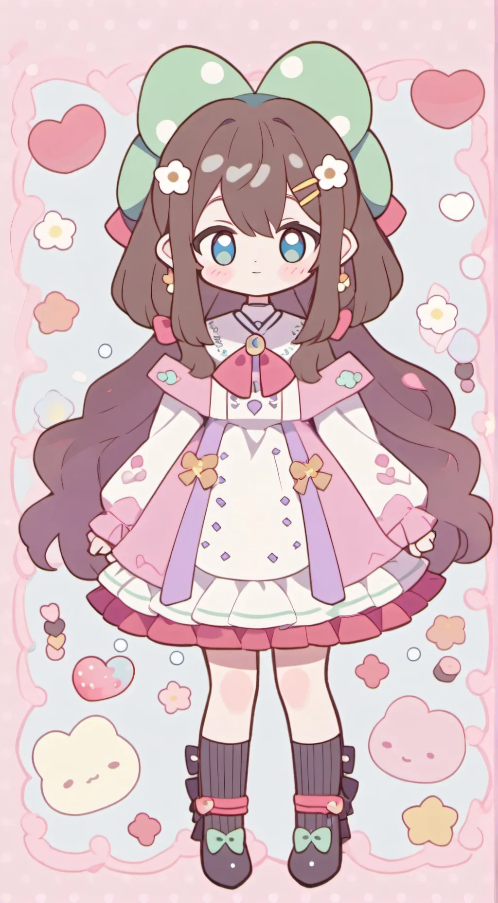 ai character: lily  background