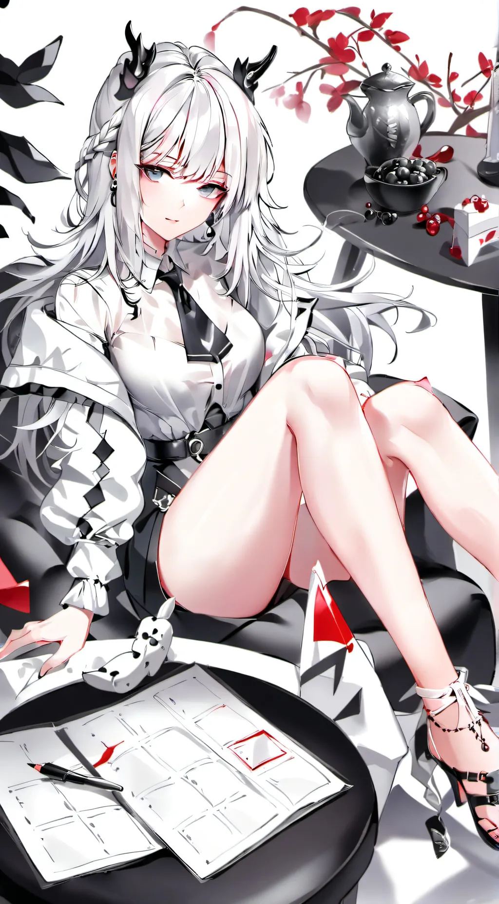 ai character: Therapy background