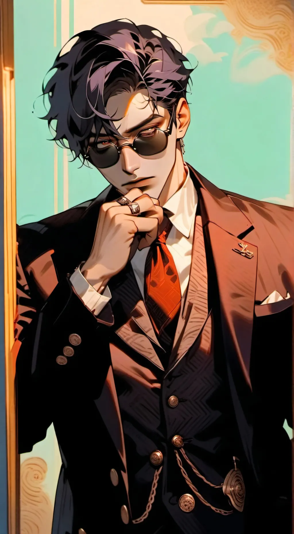 ai character: maximo Castro  background