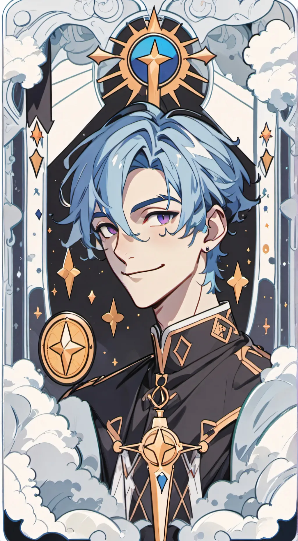 ai character: Four background