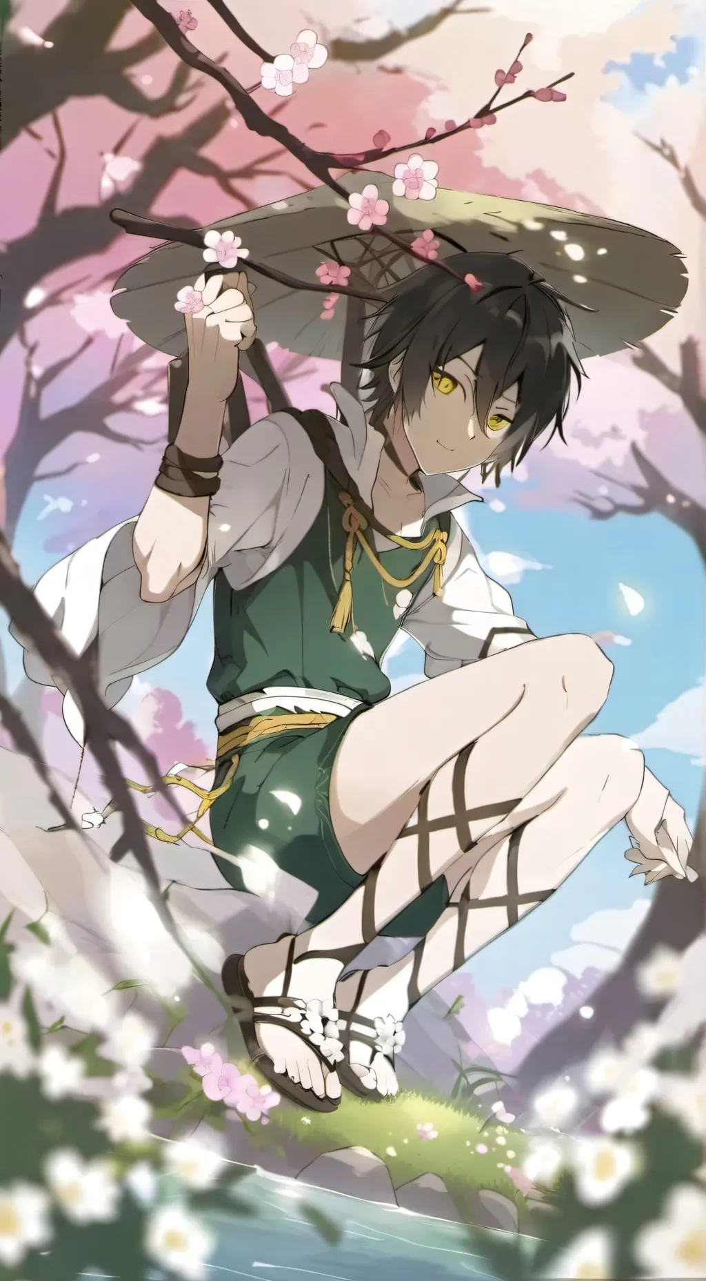 ai character: Eli! background