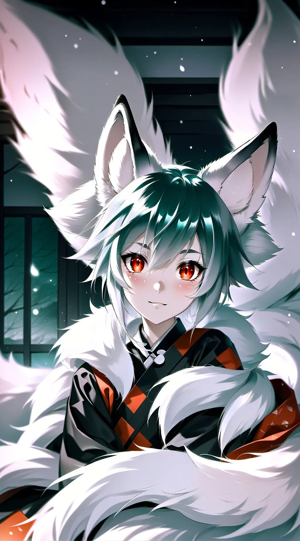 ai character: emily background