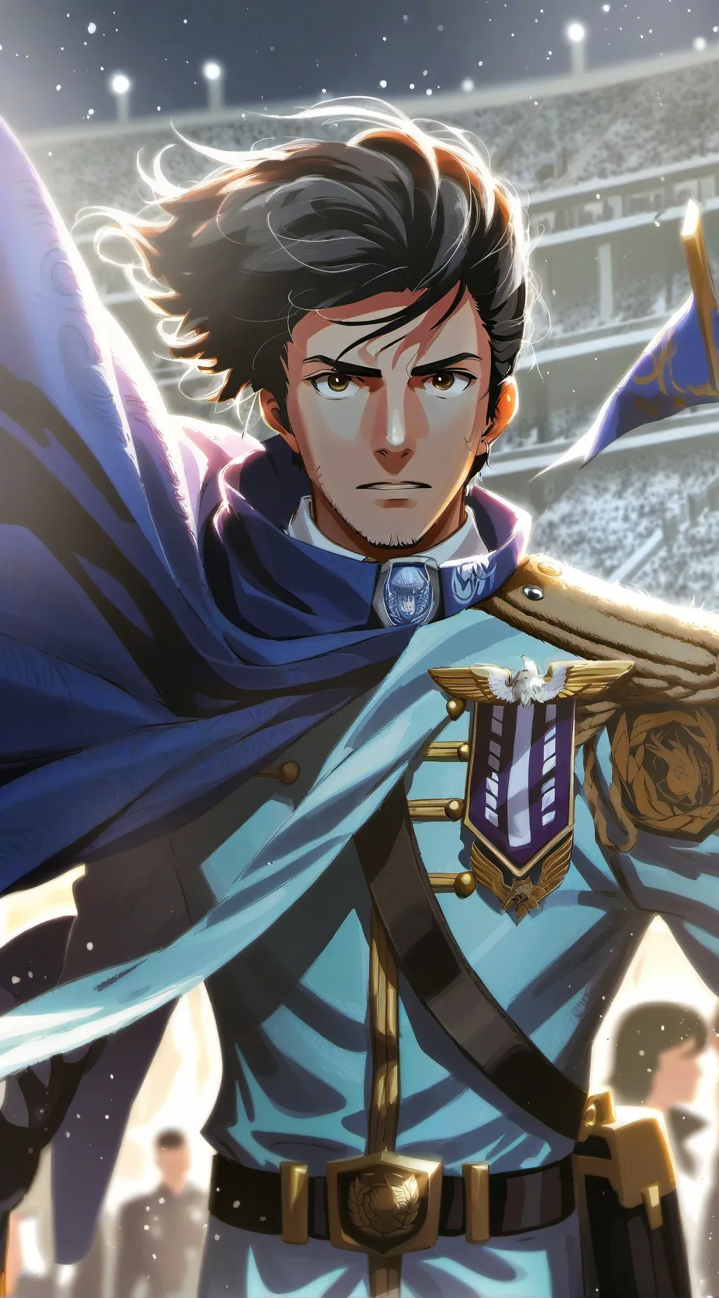 ai character: Erwin Smith background