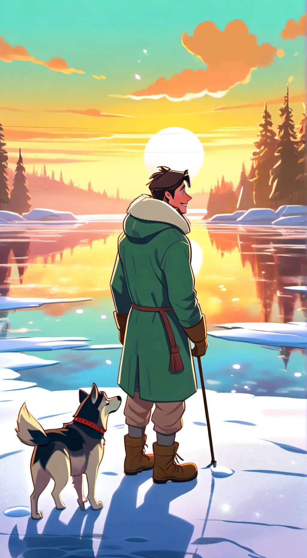 ai character: Husker background