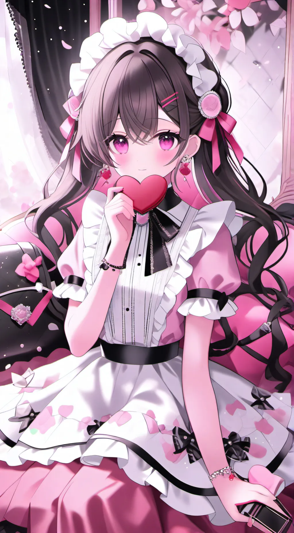 ai character: 🩷💜EMMA🩷💜 background