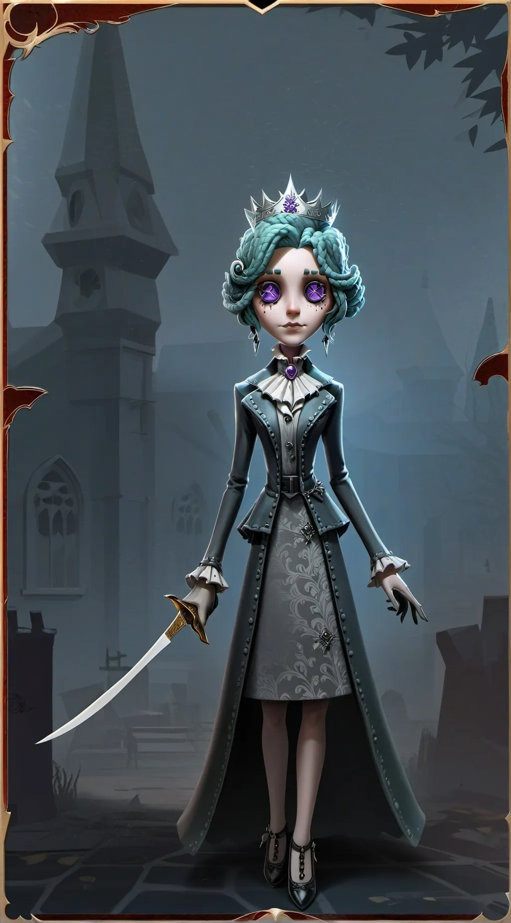 ai character: Lunar background