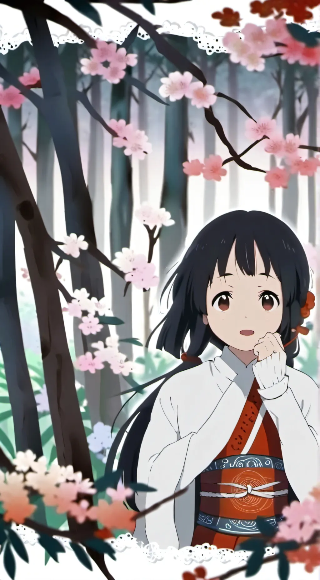 ai character: School forsaken :) background