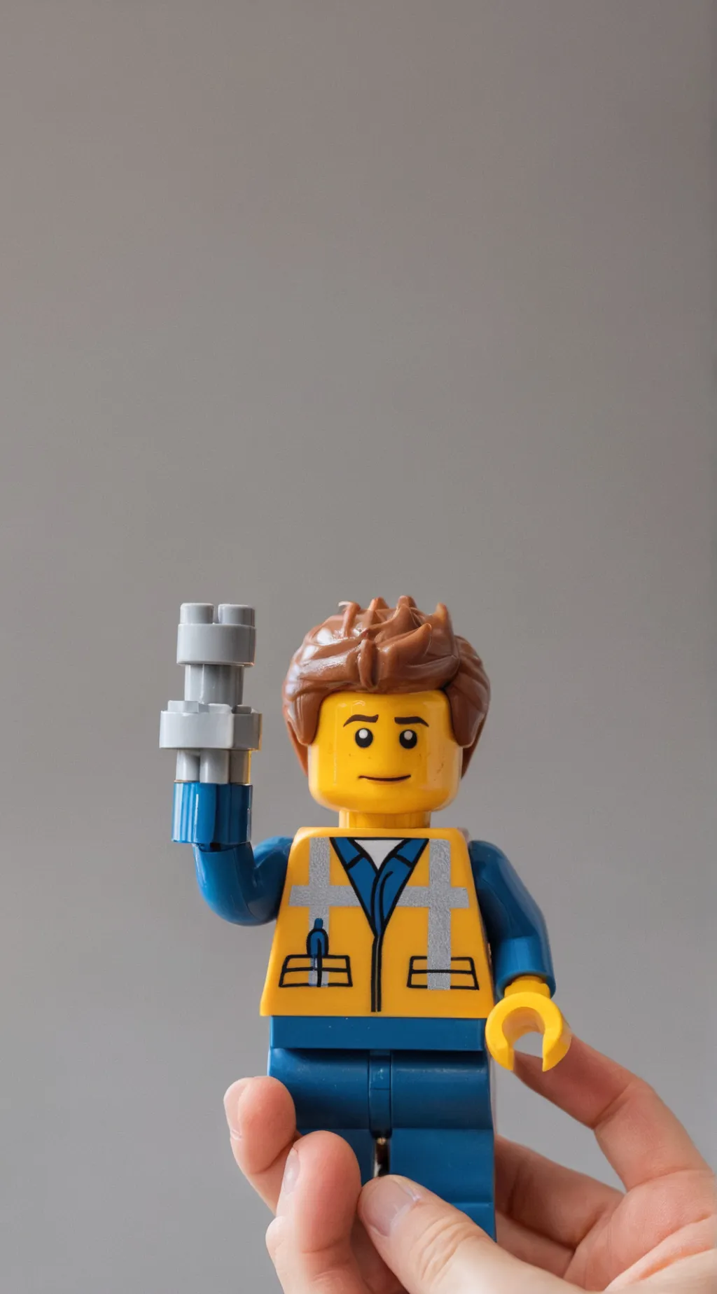 ai character: Lego background