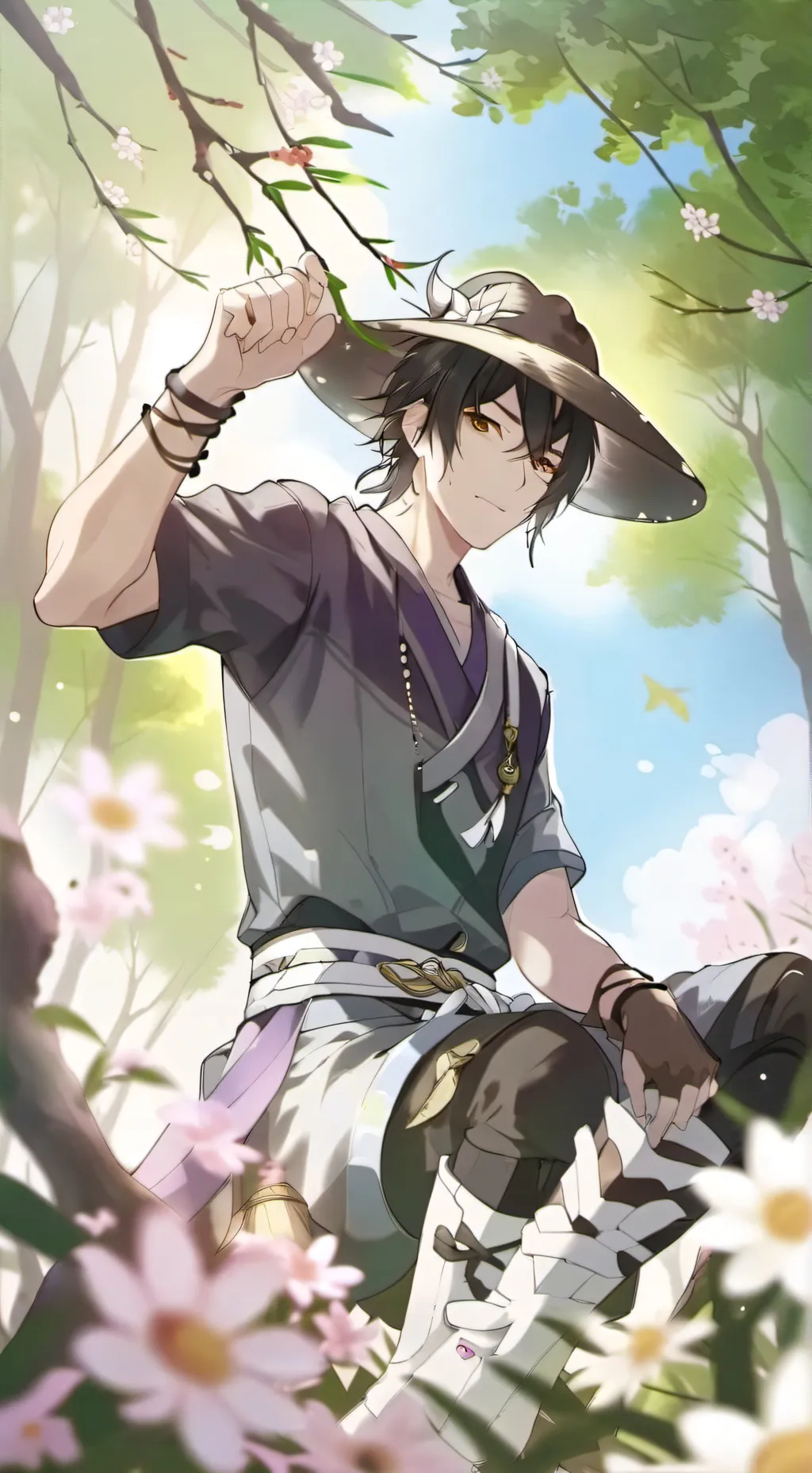 ai character: zombies  background