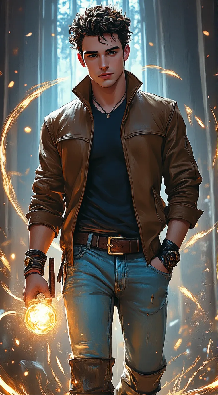 ai character: Braden Anders  background